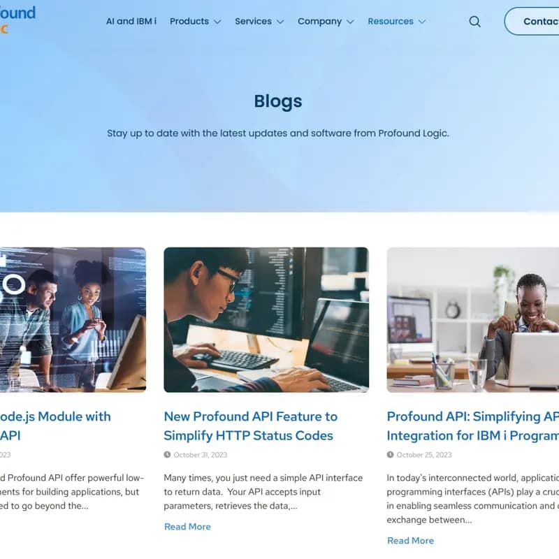 profoundlogic.com blog